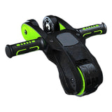 Maxbell Foldable Ab Roller Wheel Core Training Ab Machine Abdominal Exercise Wheel Green No Display
