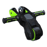Maxbell Foldable Ab Roller Wheel Core Training Ab Machine Abdominal Exercise Wheel Green No Display