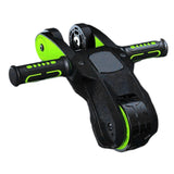 Maxbell Foldable Ab Roller Wheel Core Training Ab Machine Abdominal Exercise Wheel Green No Display