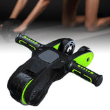 Maxbell Foldable Ab Roller Wheel Core Training Ab Machine Abdominal Exercise Wheel Green No Display
