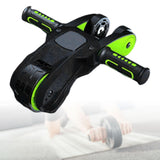Maxbell Foldable Ab Roller Wheel Core Training Ab Machine Abdominal Exercise Wheel Green No Display