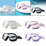 Maxbell Adult Swimming Goggles Swim Glasses Anti Fog Men Diving Eyewear Women Pool White