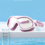 Maxbell Adult Swimming Goggles Swim Glasses Anti Fog Men Diving Eyewear Women Pool Pink