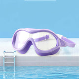 Maxbell Adult Swimming Goggles Swim Glasses Anti Fog Men Diving Eyewear Women Pool Violet