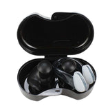 Maxbell Swimming Ear Plug and Nose Clip Set Training Ear Nose Plug Adult Black