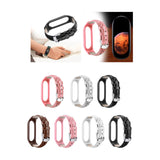 Maxbell Watch Strap Replacement Comfortable Durable Watch Bands Women for Trips Shiny in Pink
