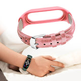 Maxbell Watch Strap Replacement Comfortable Durable Watch Bands Women for Trips Shiny in Pink
