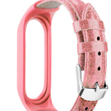 Maxbell Watch Strap Replacement Comfortable Durable Watch Bands Women for Trips Shiny in Pink