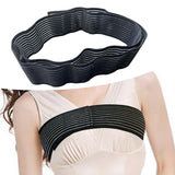 Maxbell Breast Compression Band for Women Breast Support Wrap for Fitness Running Black