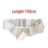 Maxbell Breast Compression Band for Women Breast Support Wrap for Fitness Running White