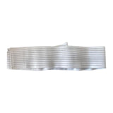 Maxbell Breast Compression Band for Women Breast Support Wrap for Fitness Running White