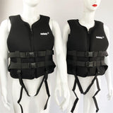Maxbell Neoprene Life Jackets Kayaking Paddle Board Buoyancy Aid Skin Friendly Black S