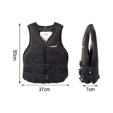 Maxbell Neoprene Life Jackets Kayaking Paddle Board Buoyancy Aid Skin Friendly Black M