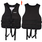 Maxbell Neoprene Life Jackets Kayaking Paddle Board Buoyancy Aid Skin Friendly Black L