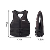 Maxbell Neoprene Life Jackets Kayaking Paddle Board Buoyancy Aid Skin Friendly Black XL