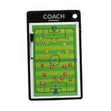 Maxbell Double Sided Coaches Board Basketball Soccer Strategy Board Training Aid Soccer