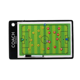 Maxbell Double Sided Coaches Board Basketball Soccer Strategy Board Training Aid Soccer