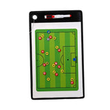 Maxbell Double Sided Coaches Board Basketball Soccer Strategy Board Training Aid Soccer