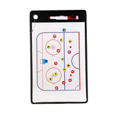 Maxbell Double Sided Coaches Board Basketball Soccer Strategy Board Training Aid Hockey