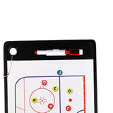 Maxbell Double Sided Coaches Board Basketball Soccer Strategy Board Training Aid Hockey