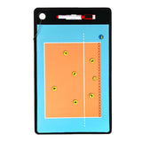 Maxbell Double Sided Coaches Board Basketball Soccer Strategy Board Training Aid Volleyball