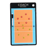 Maxbell Double Sided Coaches Board Basketball Soccer Strategy Board Training Aid Volleyball