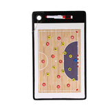 Maxbell Double Sided Coaches Board Basketball Soccer Strategy Board Training Aid Futsal