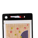 Maxbell Double Sided Coaches Board Basketball Soccer Strategy Board Training Aid Futsal