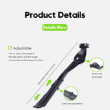 Maxbell Adjustable Bicycle Kickstand Road Bike Kick Stand for 24inch-29inch Bikes