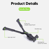 Maxbell Double Leg Bike Kickstand Dual Leg Bicycle Stand Anti Slip Kick Stand