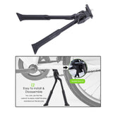 Maxbell Double Leg Bike Kickstand Dual Leg Bicycle Stand Anti Slip Kick Stand