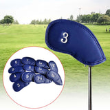 Maxbell Golf Iron Head Covers Set for Golf Clubs Irons Guard Embroidered Protector