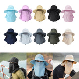 Maxbell Sombrero Hats Neck Face Flap Sun Protective for Hiking Travel Vocation