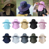 Maxbell Sombrero Hats Neck Face Flap Sun Protective for Hiking Travel Vocation