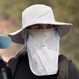 Maxbell Sombrero Hats Neck Face Flap Sun Protective for Hiking Travel Vocation