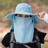 Maxbell Sombrero Hats Neck Face Flap Sun Protective for Hiking Travel Vocation