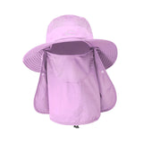 Maxbell Sombrero Hats Neck Face Flap Sun Protective for Hiking Travel Vocation