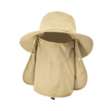 Maxbell Sombrero Hats Neck Face Flap Sun Protective for Hiking Travel Vocation