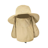 Maxbell Sombrero Hats Neck Face Flap Sun Protective for Hiking Travel Vocation