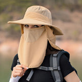 Maxbell Sombrero Hats Neck Face Flap Sun Protective for Hiking Travel Vocation