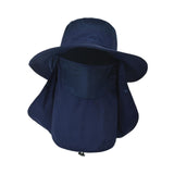 Maxbell Sombrero Hats Neck Face Flap Sun Protective for Hiking Travel Vocation