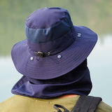 Maxbell Sombrero Hats Neck Face Flap Sun Protective for Hiking Travel Vocation