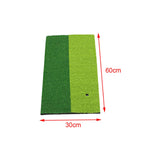 Maxbell Golf Hitting Mat Grass Mat Swing Trainer for Outdoor Indoor Equipment Gifts 2 color