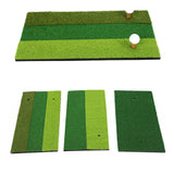 Maxbell Golf Hitting Mat Grass Mat Swing Trainer for Outdoor Indoor Equipment Gifts 2 color