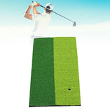 Maxbell Golf Hitting Mat Grass Mat Swing Trainer for Outdoor Indoor Equipment Gifts 2 color