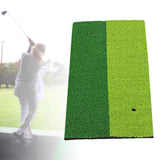 Maxbell Golf Hitting Mat Grass Mat Swing Trainer for Outdoor Indoor Equipment Gifts 2 color