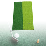 Maxbell Golf Hitting Mat Grass Mat Swing Trainer for Outdoor Indoor Equipment Gifts 2 color