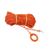 Maxbell Water Floating Lifesaving Reflective Rope Lifeline for Boat Ice Fishing