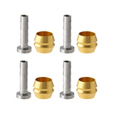 Maxbell 4Pairs Brake Olive Insert Bike Brake Hose Fitting BH90 Brake Hose Insert