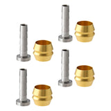 Maxbell 4Pairs Brake Olive Insert Bike Brake Hose Fitting BH90 Brake Hose Insert